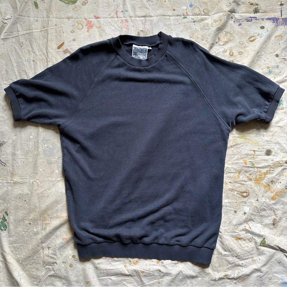 Jungmaven Short Sleeve Raglan Sweatshirt Medium